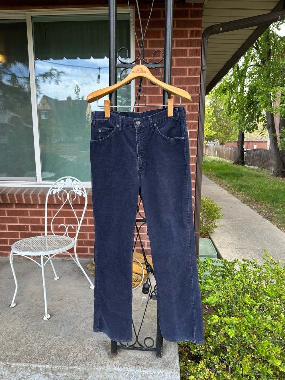 Vintage Levi's 517 Bootcut Corduroy Pants Made in USA White Tab